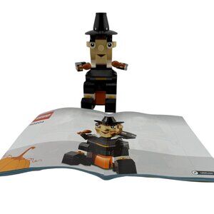 40204 LEGO Thanksgiving Pilgrims Feast Complete Set With Manual